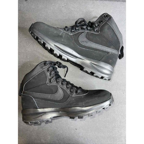 Nike manoadome triple black hiking training boots sneaker hi top mens size 7 NEW - Picture 7 of 10