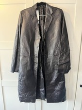 Helmut Lang Women's Full Length Beautiful Leather Coat