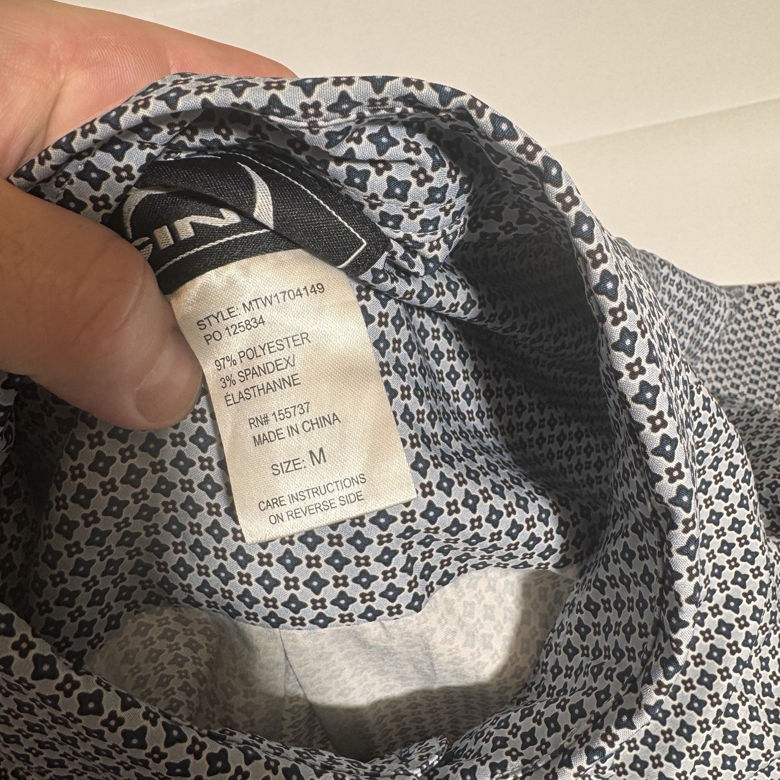 Cinch, RN155737, Geometric Pattern, Button-Down S… - image 5