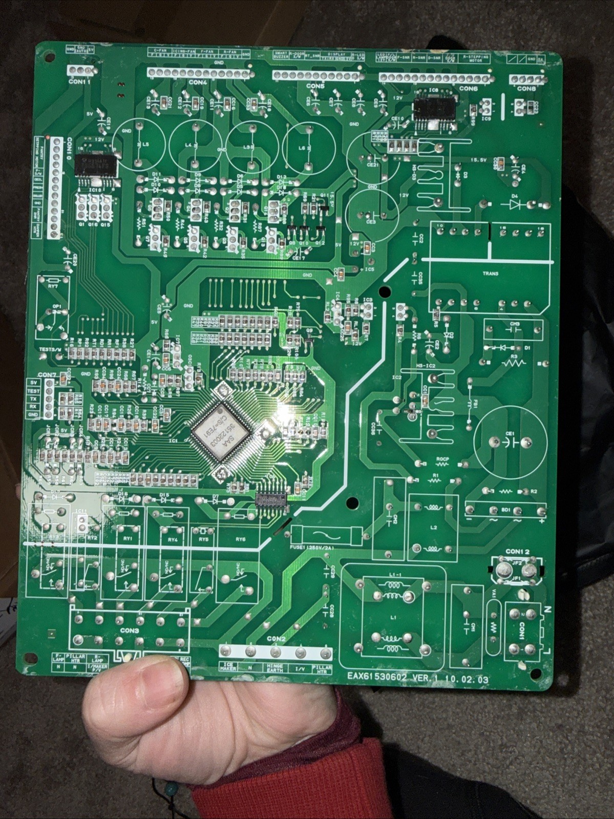 LG KENMORE REFRIGERATOR MAIN CONTROL BOARD EBR65002703 ( Open Box)