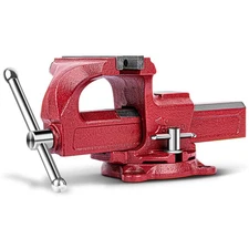 1304 4 Inch Home Vise Ductile Iron 4" Bench Vise Homeowner's Vice with Anvil ...