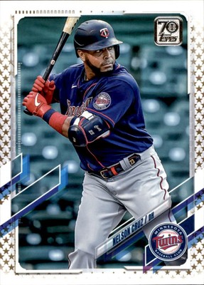 2021 Topps Gold Star #219 Nelson Cruz Minnesota Twins