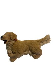 Vtg Douglas Cuddle Toys Medium Realistic Golden Retriever Plush Standing RARE