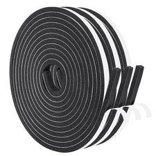 Yotache Foam Tape 3 Strips 1/4" x1/4", Weather 1/4"x1/4"x 30FT, Black