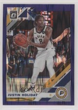 2019-20 Panini Donruss Optic Purple Shock Prizm Justin Holiday #128 vv2
