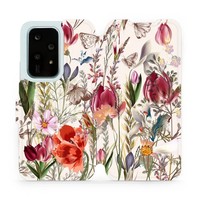 HandyhüLle Mit Klappe FüR Honor 200 Lite Mobiwear Case Cover Etui Blumenstrauß
