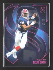 2026 Panini Silhouette Football Bruce Smith #67 Purple /35