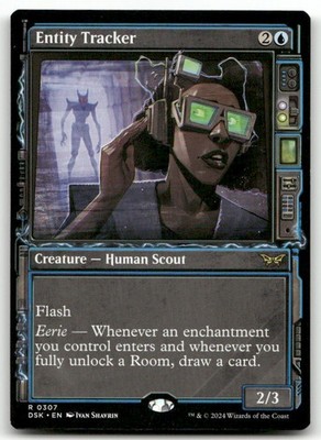 Entity Tracker (Showcase) #307 (LP) Duskmourn DSK Magic MTG