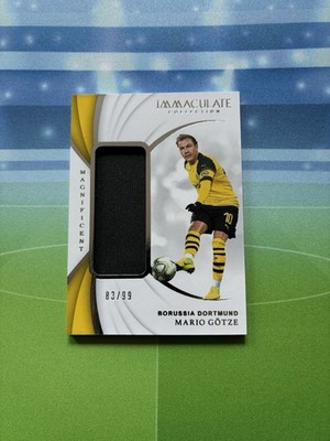 2018-19 Panini Immaculate Relic Mario Götze /99 Borussia Dortmund