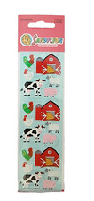 Sealed Vintage 1980s Sandylion Kromekote Farm Barn Animals Sticker Pack