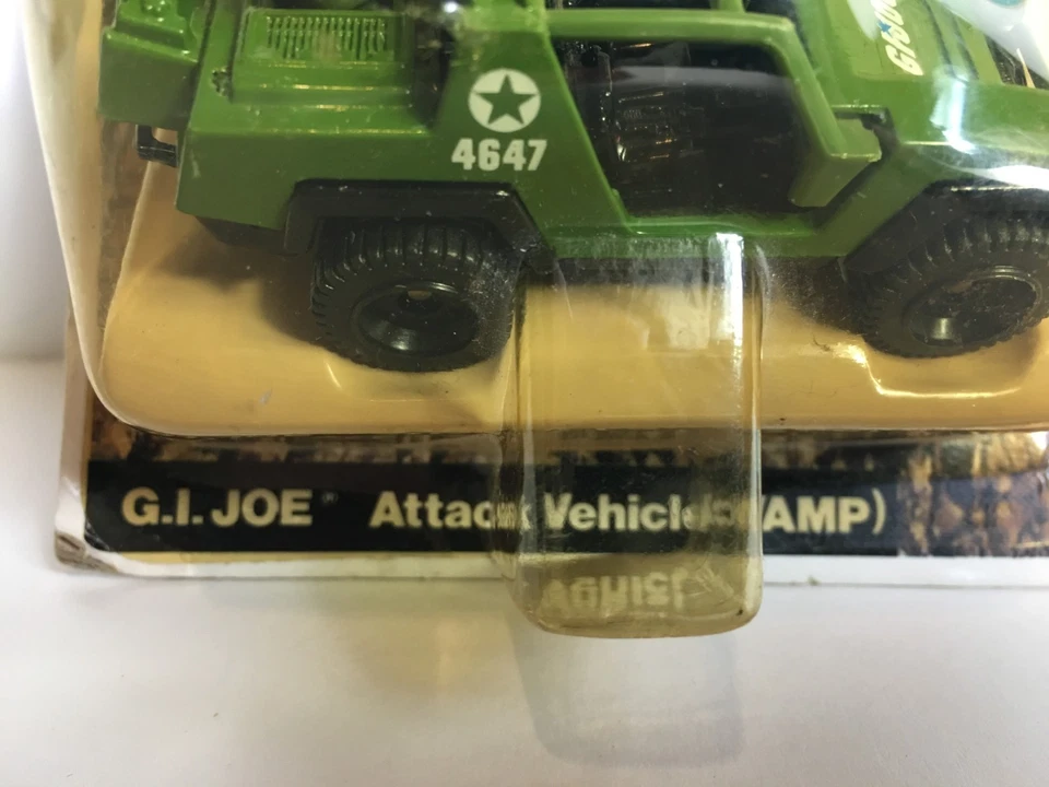 GI JOE ARAH VAMP 1983 vehículo de ataque Die Cast nuevo en tarjeta tarjetero sin abrir Foto 4 de 4