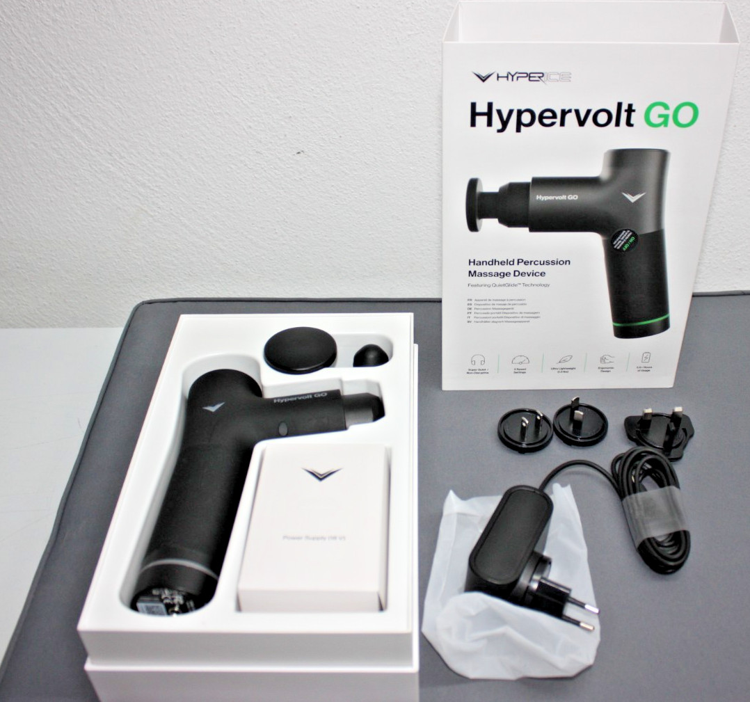 Hyperice Hypervolt Go Massagepistole TOP neuwertig OVP