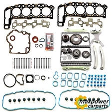 For Dodge Ram 1500 4.7L V8 287Cu Timing Cover Gasket Head Bolts Head Gasket Set