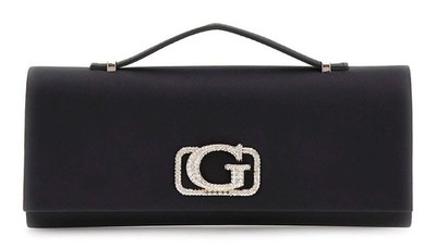 GUESS Zalina Top Handle Clutch Umhängetasche Handtasche Tasche Black schwarz Neu
