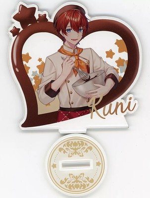 Acryl Standplatte Kuni Stapora Pop 2023 Valentinstag weiß ver.