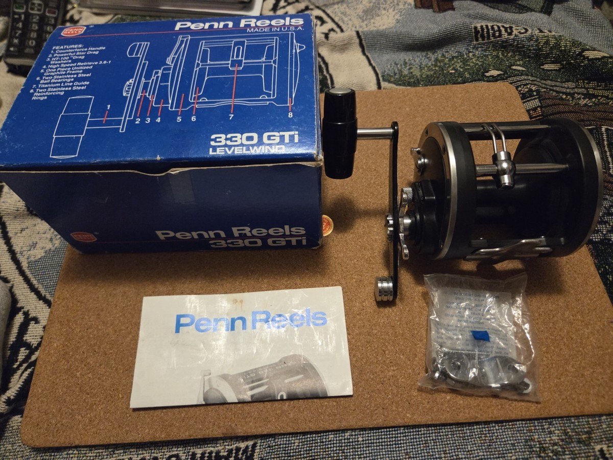 Penn 330 GTI 330GTI Level Wind Saltwater Reel for sale online | eBay