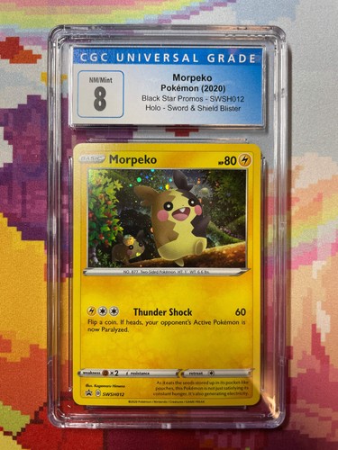 Morpeko graded CGC 8 for sale on eBay
