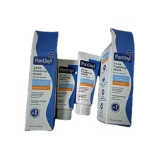 PanOxyl 2 Pack Acne Foaming Wash Benzoyl Peroxide NEW 1oz  Travel Face Exp 08/26