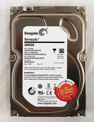 SEAGATE Barracuda HDD 2TB 3,5'' 7200upmSATA Festplatte ST3000DM001-1CH166 261084