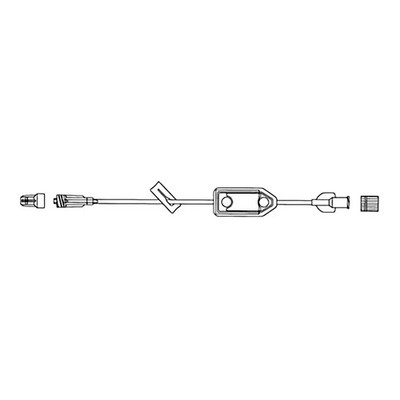 McKesson IV Extension Set Standard 9 in. Tubing 1.2 Micron Filter