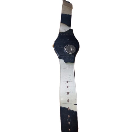 Vintage 92'Baiser D'Antan Gold Swiss Made Swatch Watch *As is Please Read 1990s - Imagen 2 de 4