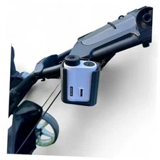 RangeLock New V2 Golf Push Cart Range Finder Holder – Mount for CaddyTek Black