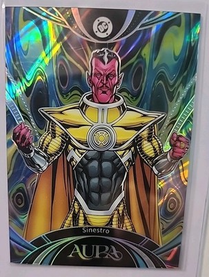DC Sinestro Aura Card - 2025 Kakawow Aura DC ADC-A-51