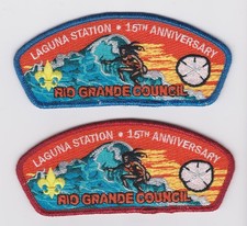 USA BOY SCOUTS OF AMERICA - RIO GRANDE COUNCIL LAGUNA STATION 15A SHOULDER PATCH