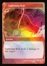 Lightning Bolt Future Sight Foil Promo Secret Lair Presale