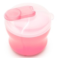 Munchkin Formula Dispenser for Baby Bottle Feeding On The Go, Easy-Pour Pink
