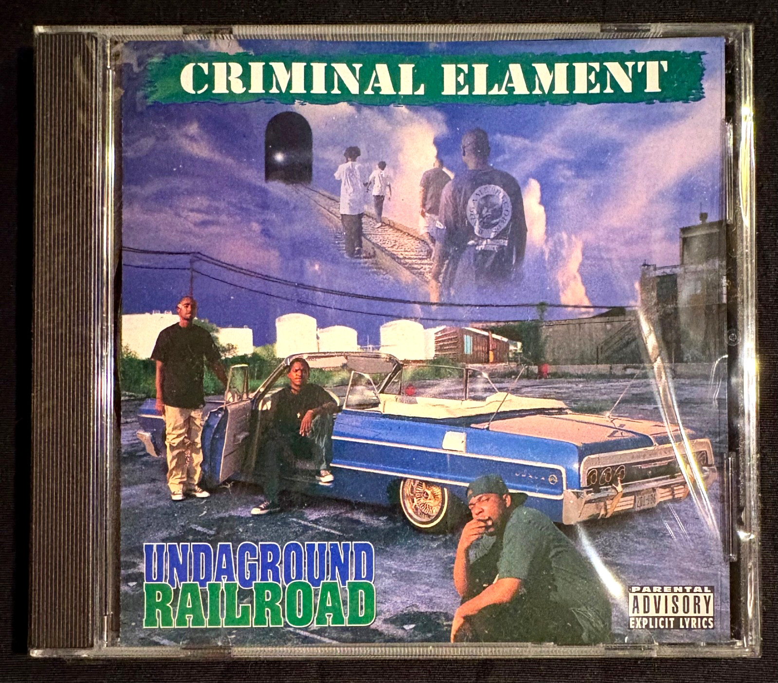 SEALED --- Criminal Elament - Undaground Railroad --- Gangsta/G-Funk/Rap  TEXAS