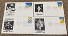 Nasa First day cover stamp & Envelope Lot of 10  set Apollo Soyuz 1975 Hubble Et — photo 2