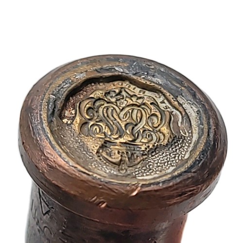 British Royal Wax Seal Stamp Monogram Crown Royalty UK Armorial Nobility Cipher - Picture 13 of 17