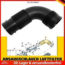 1K0129684T Schlauch Luftführung für VW Golf V Touran 1T Passat 3C 1.4 TSI 140 PS