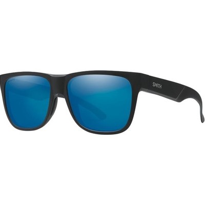 Smith Optics Adult Lowdown 2 Polarized Black ChromaPop/Blue Mirror OS Sunglasses