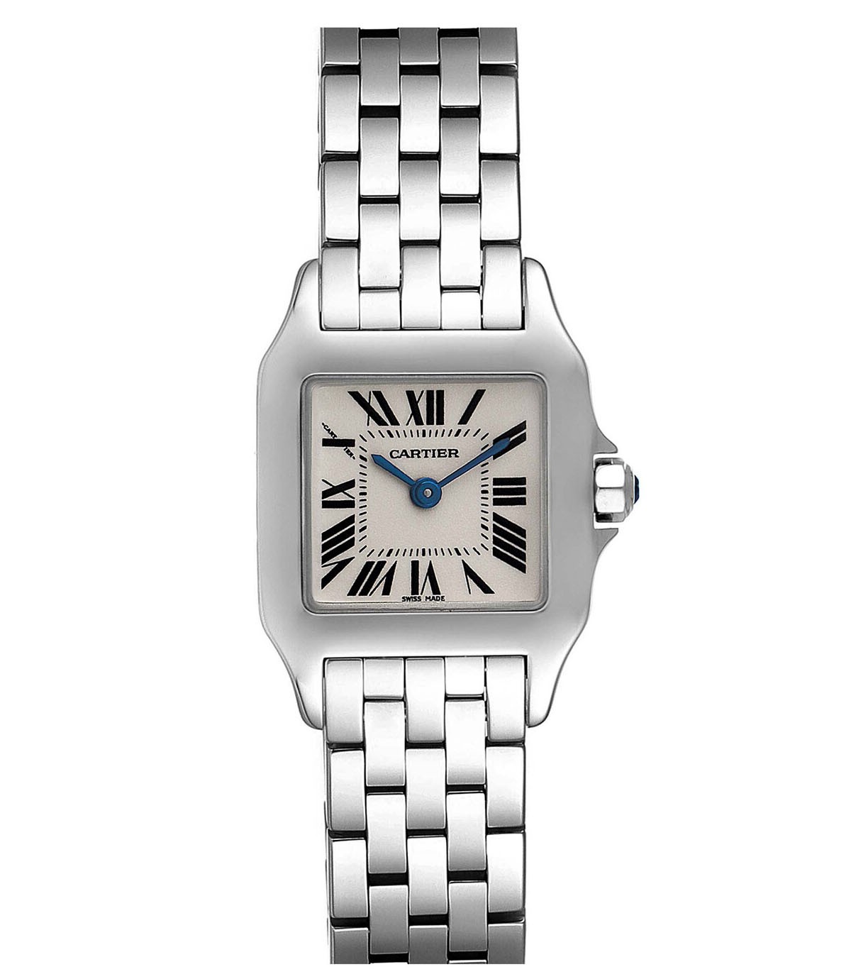 Cartier Santos W25064Z5 Stainless Steel Women's