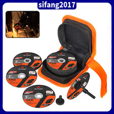 25 Pack 75mm Metal Cutting Disc Attachment Cutter With Mandrel For Die Grinder