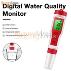 4 in 1 Digital PH EC Meter LCD Tester Pocket Hydroponics Aquarium Water Test Pen