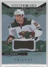 2017 Trilogy Rookie Premieres Level 1 Green Foil Jersey /399 Luke Kunin #66 g0y