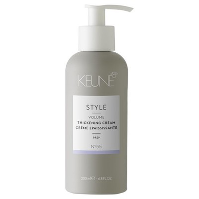 Keune Style Thickening Cream Heat-Activated Volume Shine Cream For Fine Hair