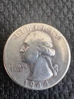 1944  Washington Quarter - 90% Silver; YOUR COIN pictured! ✓CS