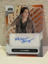 2024 Topps STARWARS High-Tek Felicity Jones As JYN ERSO Autograph Auto /25