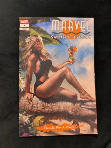 MARVEL SWIMSUIT SPECIAL #1  LUCIO PARRILLO EXCLUSIVE BLACK CAT