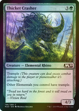 MTG Thicket Crasher Foil ** Core Set 2020 ** English