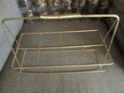 1950's "Las Vegas" set of 7 highball glasses in a wire frame carrying rack — photo 6