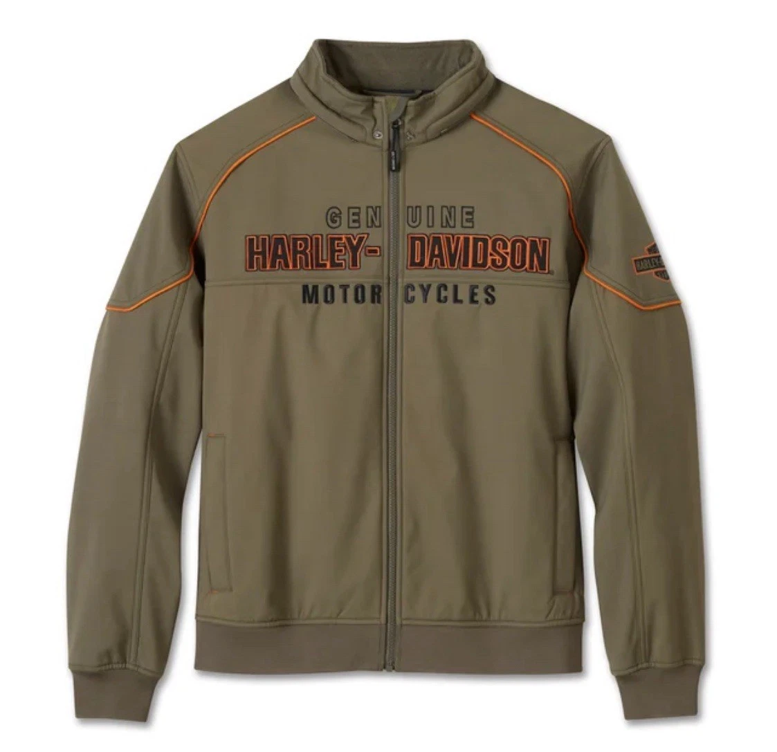 New Harley-Davidson Jacket Idyll Windproof Green Softshell Motorcycle $200 Value
Opens in a new wind
