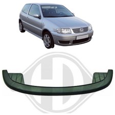 Spoiler vorne für VW Polo 6N2 1999-2001 Stoßstange unten schwarz