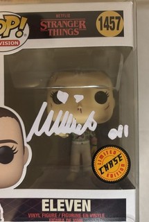Eleven Millie Bobby Brown Signed Autographed Funko Pop Stranger Things