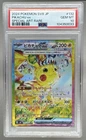 0033 Pikachu ex 2024 Japanese Pokemon Super Electric Breaker #132 SAR PSA 10