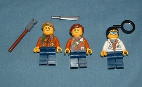 TOWN: CITY, JUNGLE STARTER SET 60157 - LEGO - 2017 - USED